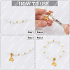240Pcs Tibetan Style Alloy Tube Bails TIBE-SP0001-09AG-6