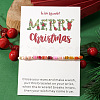 Christmas Natural Shell Beads Stretch Bracelets for Women NE0130-3