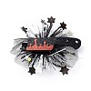 Halloween Theme Knife Felt Alligator Hair Clips PHAR-L008-01B-1