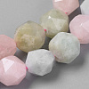 Natural Morganite Beads Strands G-S149-41-10mm-2