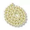 Eco-Friendly Glass Pearl Beads Strands HY-A008-8mm-RB003-2