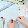 50Pcs Transparent Acrylic Action Figure Display Bases TACR-FG0001-20-3