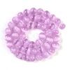 Natural Selenite Beads Strands G-P493-01C-4