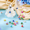 200Pcs 20 Colors Alloy Rhinestone Cabochons FIND-TA0006-32-8