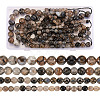 4 Strands 4 Style Natural Dragon Veins Agate Bead Strands G-TA0001-32-9