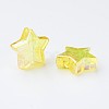 Eco-Friendly Transparent Acrylic Beads X-PL556-2-3