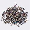 Glass Bugle Beads SEED-E001-12mm-82#-3