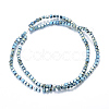 Electroplate Non-magnetic Synthetic Hematite Bead Strands G-Q467-11G-2