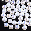 ABS Plastic Imitation Pearl Cabochons OACR-S025-5mm-08-1