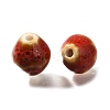 Vintage Style Glazed Ceramic Porcelain Beads PORC-H013-01-22-2