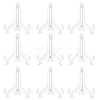 10Pcs Folding Plastic Decorative Plate Display Easels ODIS-GO0001-13-1