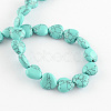 Synthetic Turquoise Bead Strands X-G-R190-01-2