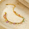 Stainless Steel Multi-strands Bracelets BJEW-D303-02G-2