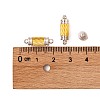 Brass Magnetic Clasps with Loops MC040-1-4