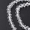 Imitate Austrian Crystal Bicone Glass Beads Strands GLAA-F029-4x4mm-13-3