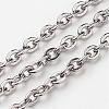 Tarnish Resistant 304 Stainless Steel Cable Chains CHS-K002-02-3.5mm-1