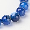 Natural Striped Agate/Banded Agate Beads X-AGAT-8D-8-3