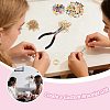 1 Bag DIY Keychain Kit DIY-GL0007-19B-7