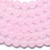 Natural Malaysia Jade Beads Strands G-L645-C01-6mm-22-4