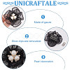4Pcs Polyester Tulle Shoe Decorations AJEW-FG0003-31-4