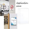 Acrylic Table Card Display Frame AJEW-WH0026-02E-5