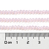 Baking Paint Transparent Glass Beads Strands DGLA-A034-J2mm-B04-5
