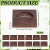 Wood Cabochon Settings WOOD-WH0124-162B-2