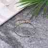 Ion Plating(IP) 304 Stainless Steel Cable Chain Bracelets BJEW-JB05655-5