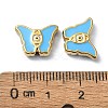 Ion Plating(IP) 304 Stainless Steel Enamel Beads STAS-Q318-09B-3