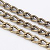 Iron Twisted Chains Curb Chains CHS007Y-AB-1