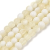 Frosted Crackle Glass Beads X1-GLAA-U001-6mm-M11-1