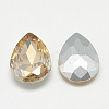 Pointed Back Glass Rhinestone Cabochons RGLA-T081-7x10mm-06-2