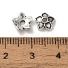 Tibetan Style Alloy Bead Caps PALLOY-P302-04B-AS-3