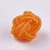 Polyester Weave Beads WOVE-K001-A-4