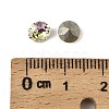 Glass Rhinestone Cabochons GLAA-A018-6mm-001GY-3