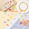 180G 3 Styles Opaque Acrylic Pendants MACR-SC0002-45-5