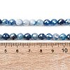 Natural Banded Agate Beads Strands G-B191-A02-6mm-5