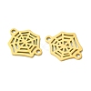 201 Stainless Steel Connector Charms STAS-U003-02G-2