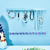 2Pcs 2 Colors Acrylic Jewelry Display Hanger Rack AJEW-PH0002-59-2
