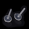 Plastic Stud Earring Findings X-KY-R011-01-2