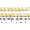 Baking Paint Glass Bead Strands X-GLAA-H031-01B-03-5