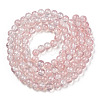 Transparent Crackle Baking Paint Glass Beads Strands X1-DGLA-T003-01A-13-2