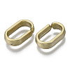 Opaque Spray Painted Acrylic Linking Rings LS-OACR-S021-65A-B02-2