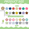 98Pcs Star Computerized Embroidery Cloth Iron On/Sew On Patches PATC-FG0003-21-2