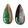 Natural Brazilian Agate Pendants X-G-S364-099B-2