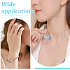 64Pcs 10 Styles Opaque Resin European Beads RESI-ME0001-36-5