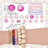 675Pcs 15 Styles Electroplate Glass Bead Strands EGLA-PH0001-67-2