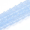 Baking Paint Glass Beads Strands DGLA-N007-01G-1