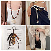 Wood European Beads WOOD-TA0003-09C-8