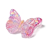 Spray Painted Resin Decoden Cabochons LS-RESI-C045-07E-2